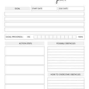 Goal-Setting Worksheet